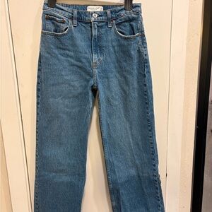 Abercrombie & Fitch High Rise Blue Jeans